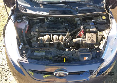 2012 Ford Fiesta Se из США, поврежденный, VIN 3FADP4EJ5CM104688